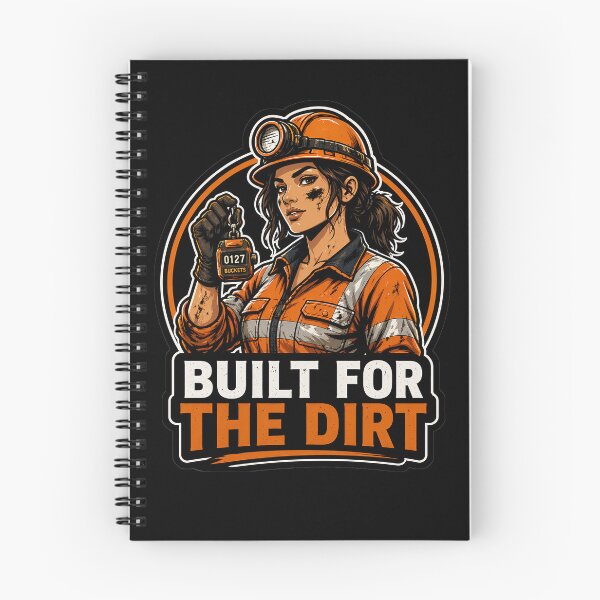 Item preview, Built for the Dirt Women in Mining designed and sold by StickyShaftDesigns.