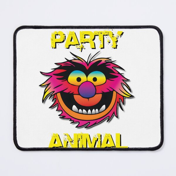 Item preview, Fun Party Animal Yellow Muppet Inspired Character Design designed and sold by zanahoricida.