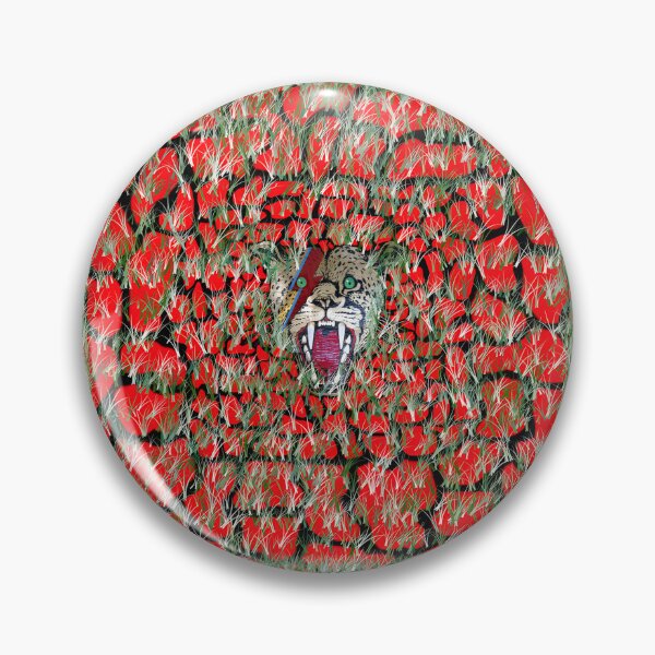 Item preview, Iggy Ziggy Red Cheetah Blending in the Grass Artistic Design designed and sold by IseeRobots.