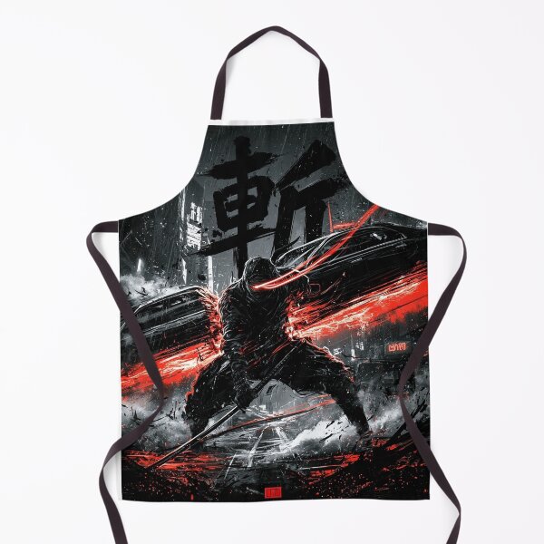 Item preview, CRIMSON SLASH  Ninja of the Neon Night designed and sold by kaipapershop.