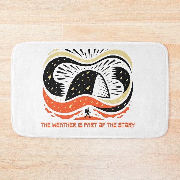 Item preview, The Weather Is Part of the Story Hiking Mountain Adventure T-Shirt designed and sold by Design-Pro-21.