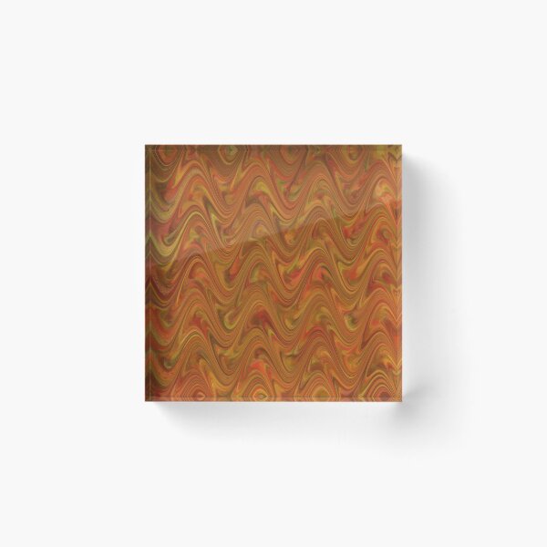Item preview, Marble Abstract Orange Red Green designed and sold by ArtbyDebbieC.