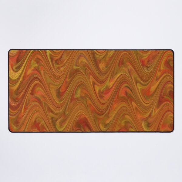 Item preview, Marble Abstract Orange Red Green designed and sold by ArtbyDebbieC.