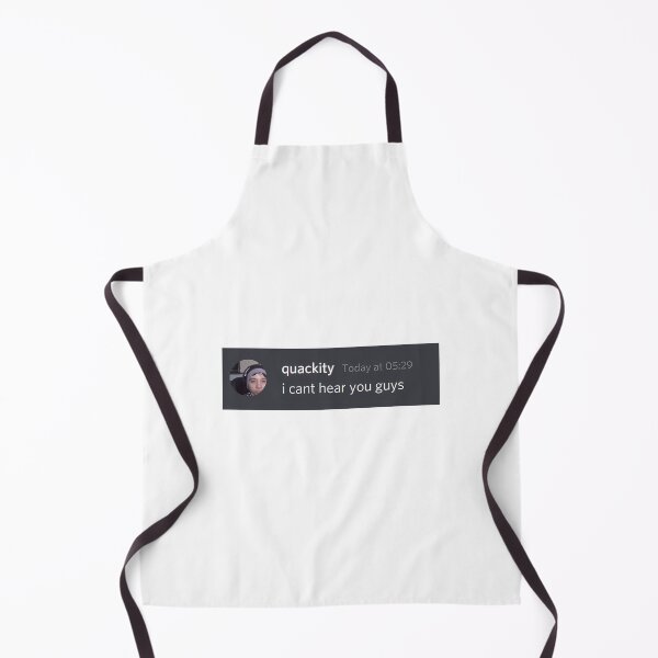 Item preview, Quackity Discord Message - I Can'T Hear You Guys designed and sold by SouthWestPrint.