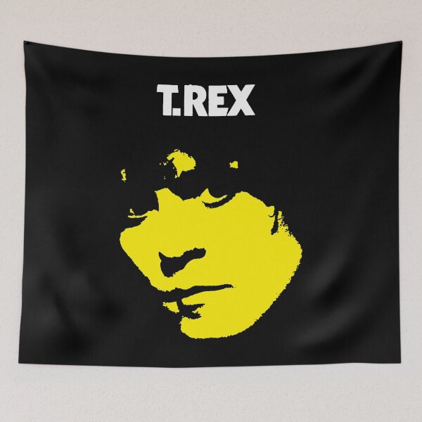 Item preview, Yellow SIlhouette Face Psychedelic Folk Band designed and sold by MosiqueUnique.