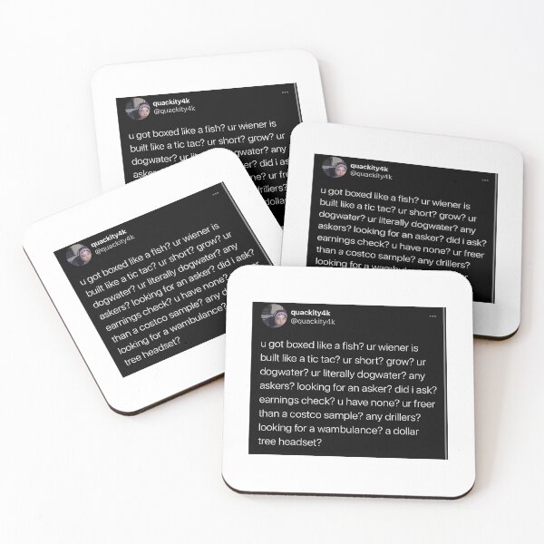 Item preview, Quackity Tweet - U Got Boxed Like A Fish designed and sold by SouthWestPrint.
