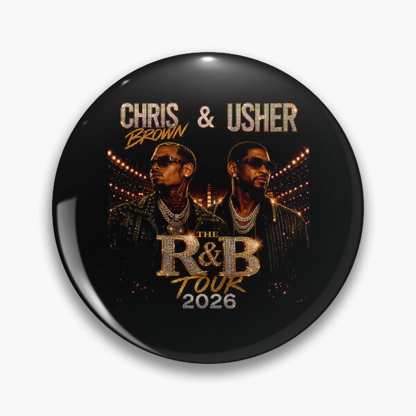 Item preview, Chris Brown And Usher The Rb Tour Raymond And Brown 2026 North America designed and sold by ericka-devito.