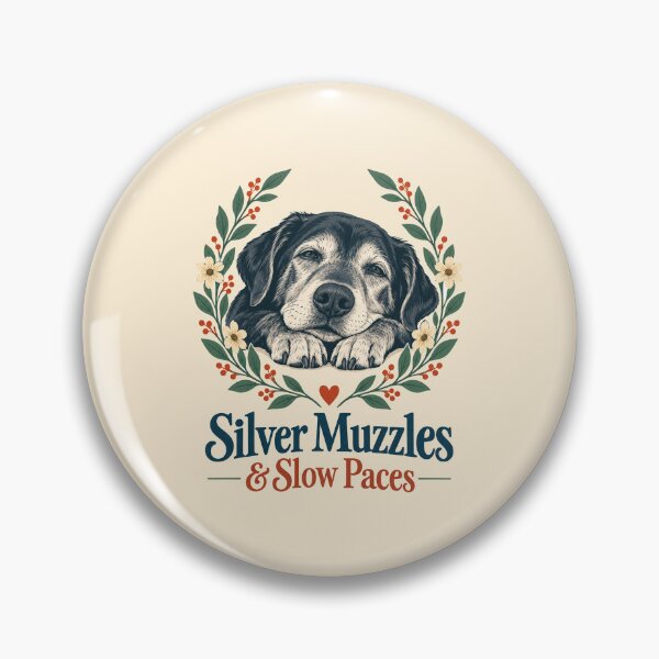Item preview, Silver Muzzles Senior Dog designed and sold by KAYJAY DESIGNS.