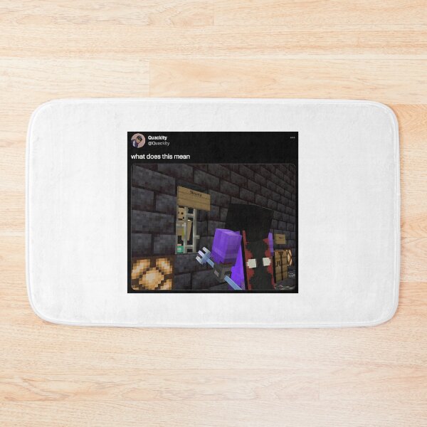 Item preview, Quackity Tweet With Badboyhalo- What Does This Mean designed and sold by SouthWestPrint.