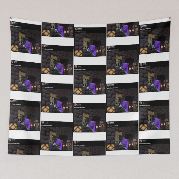 Item preview, Quackity Tweet With Badboyhalo- What Does This Mean designed and sold by SouthWestPrint.