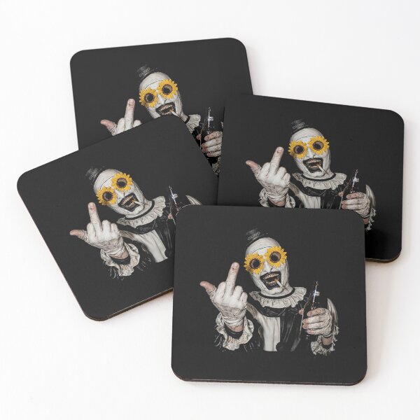 Item preview, Art The Clown Terrifier Movie Funny Art The Clown Spooky Slasher Middle Finger designed and sold by Niykos570.
