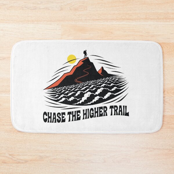 Item preview, Chase the Higher Trail Vintage Hiking Mountain Adventure T-Shirt designed and sold by Design-Pro-21.