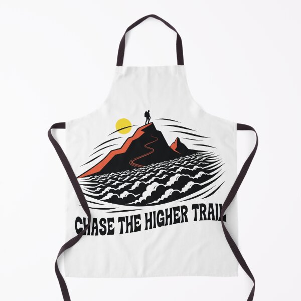 Item preview, Chase the Higher Trail Vintage Hiking Mountain Adventure T-Shirt designed and sold by Design-Pro-21.