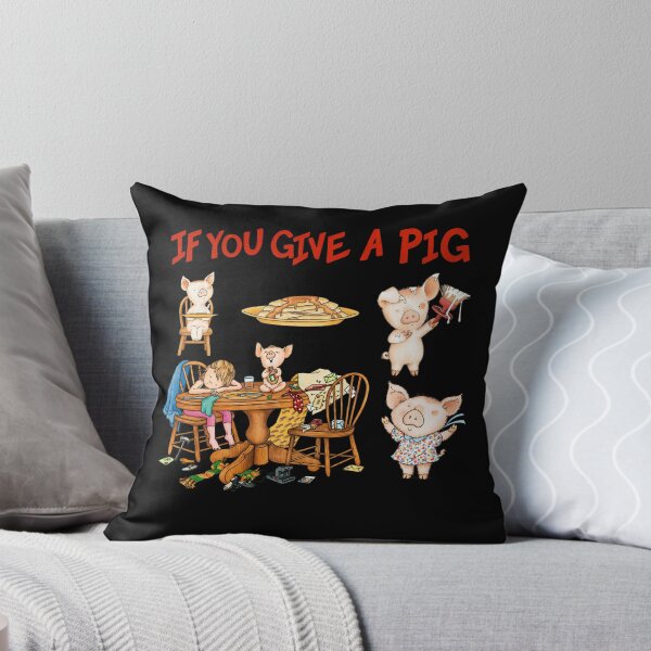 Item preview, If You Give A Pig Pancake Grid Teacher designed and sold by ROBOTFACE.