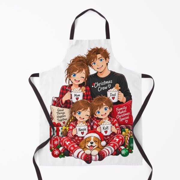 Item preview, Kenzie Christmas Crew Family Cartoon Design designed and sold by Kenzie & Co.