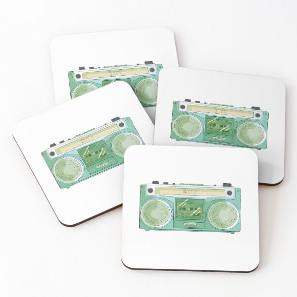 Item preview, Got7 K-Pop Aghase Vintage Radio Cassette designed and sold by helaina-madson.