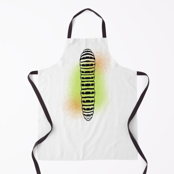 Item preview, Common Swallowtail Caterpillar Line-art (Green & Orange) designed and sold by Burnt_Pikachu.