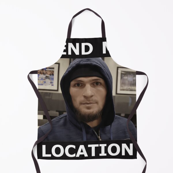 Item preview, Khabib Nurmagomedov Ufc Send Me Location designed and sold by Vtnart.