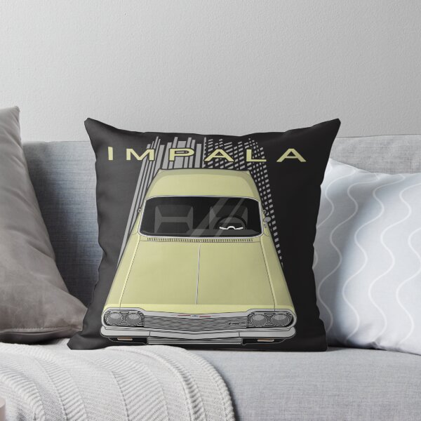 Item preview, Yellow Chevrolet Impala SS Classic Muscle Car Illustration designed and sold by MidasMitty.