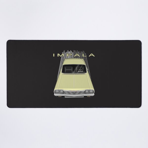 Item preview, Yellow Chevrolet Impala SS Classic Muscle Car Illustration designed and sold by MidasMitty.