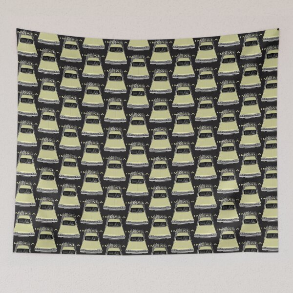 Item preview, Yellow Chevrolet Impala SS Classic Muscle Car Illustration designed and sold by MidasMitty.