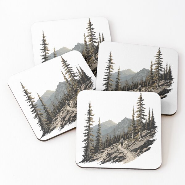 Item preview, Vintage Alpine Hiker designed and sold by Neural-canvas.