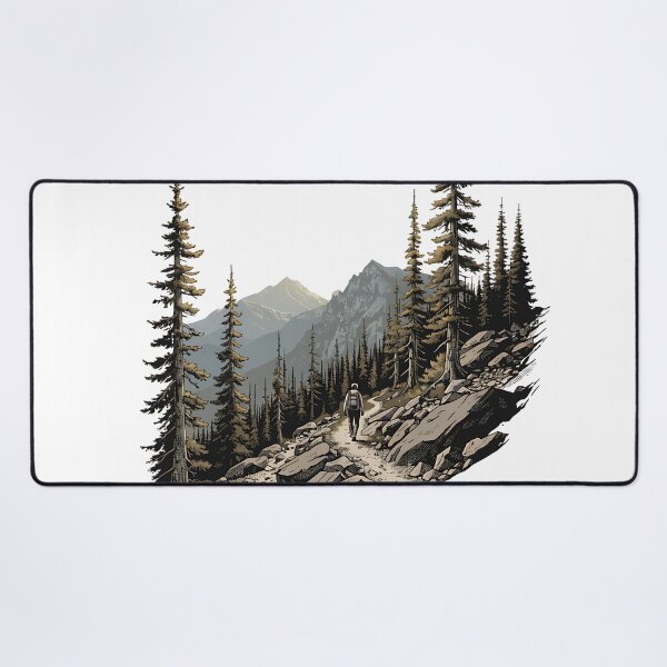 Item preview, Vintage Alpine Hiker designed and sold by Neural-canvas.