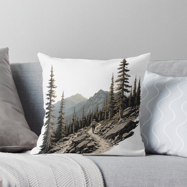 Item preview, Vintage Alpine Hiker designed and sold by Neural-canvas.