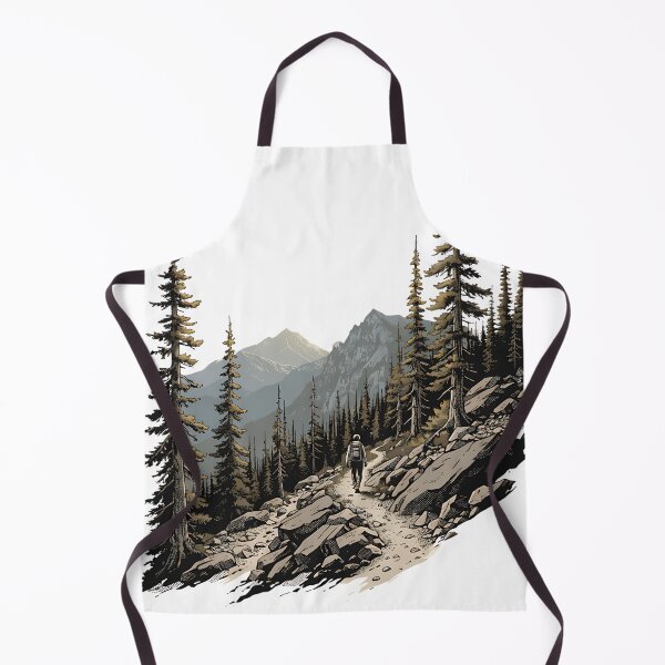Item preview, Vintage Alpine Hiker designed and sold by Neural-canvas.
