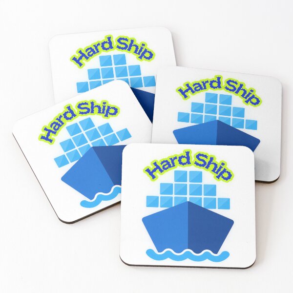 Item preview, Hard Ship Funny Cargo Ship Pun designed and sold by KKCreationz.