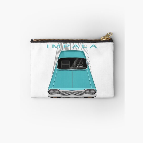 Item preview, Classic Chevrolet Impala SS in Azure Aqua Vintage Car Design designed and sold by MidasMitty.