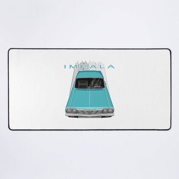 Item preview, Classic Chevrolet Impala SS in Azure Aqua Vintage Car Design designed and sold by MidasMitty.