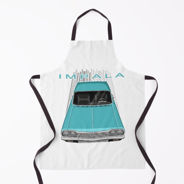 Item preview, Classic Chevrolet Impala SS in Azure Aqua Vintage Car Design designed and sold by MidasMitty.