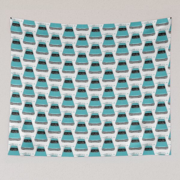 Item preview, Classic Chevrolet Impala SS in Azure Aqua Vintage Car Design designed and sold by MidasMitty.