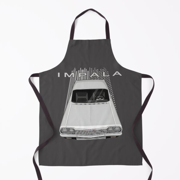 Item preview, Classic White Chevrolet Impala SS Vintage Car Illustration designed and sold by MidasMitty.