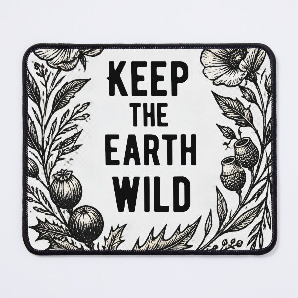 Item preview, Keep the Earth Wild designed and sold by FilaliStudio.