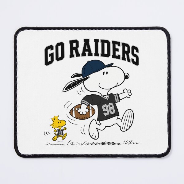 Item preview, Snoopy & Woodstock Las Vegas Raiders Football Retro F493 designed and sold by GLUVY-THEME.