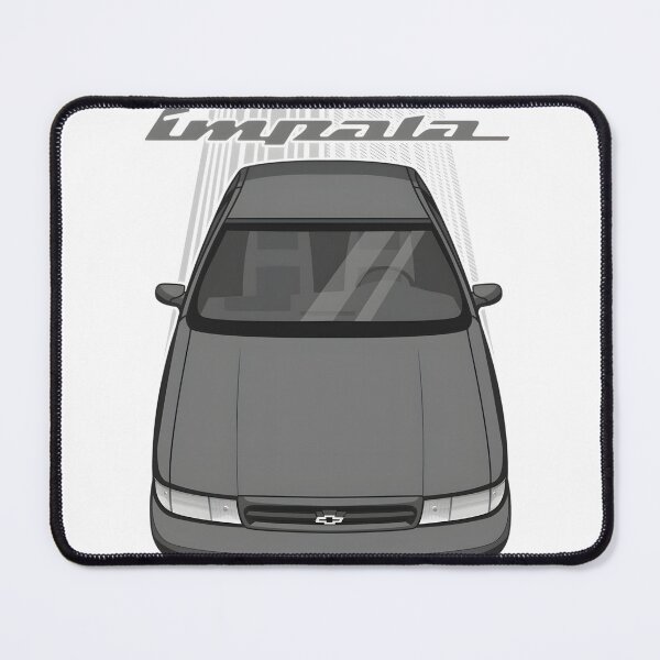 Item preview, Classic Chevrolet Impala SS Gray Car Illustration by V Social designed and sold by MidasMitty.