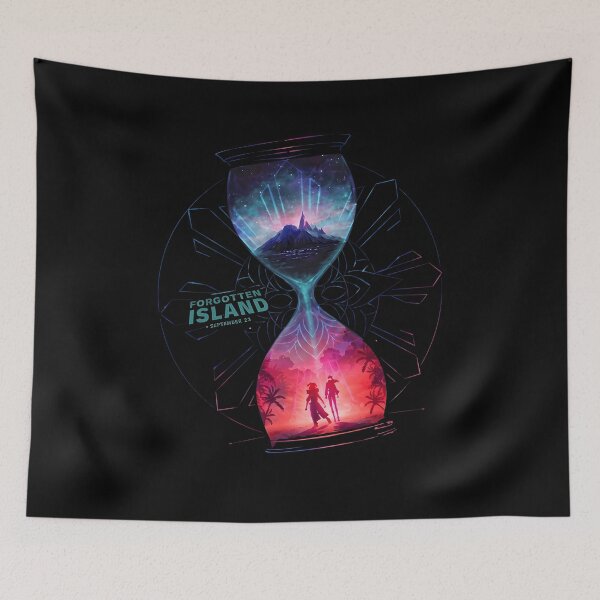 Item preview, Forgotten Island Movie Hourglass Tshirt designed and sold by TheCozyCarrier.