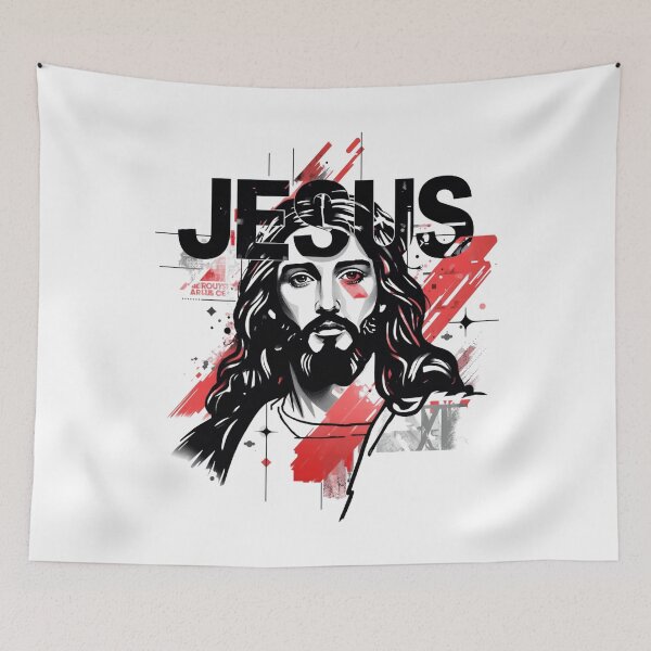 Artikelvorschau, Jesus entworfen und verkauft von whatthefoxsays.