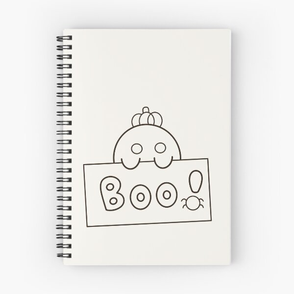 Item preview, Cute Hand Drawn Ghost Boo Cartoon designed and sold by Porpor Artwork.