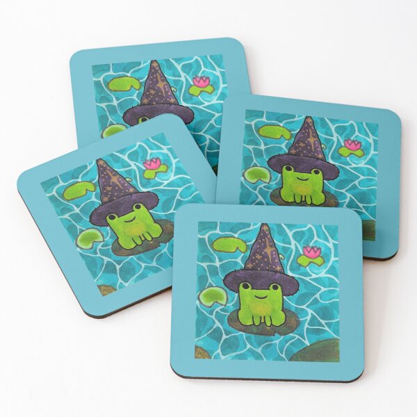 Item preview, Magical wizard frog designed and sold by ArtemisArtsy.
