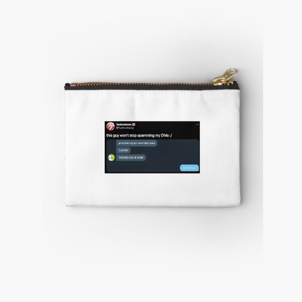 Item preview, Technoblade 'This Guy Won'T Stop Spamming My Dms ' Tweet designed and sold by SouthWestPrint.