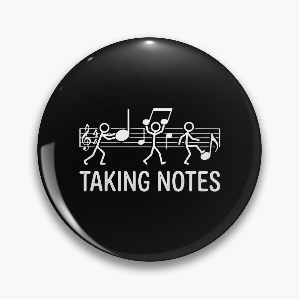 Item preview, Taking Notes Music Musician Teacher Student Lover Pun designed and sold by PopStars1993.