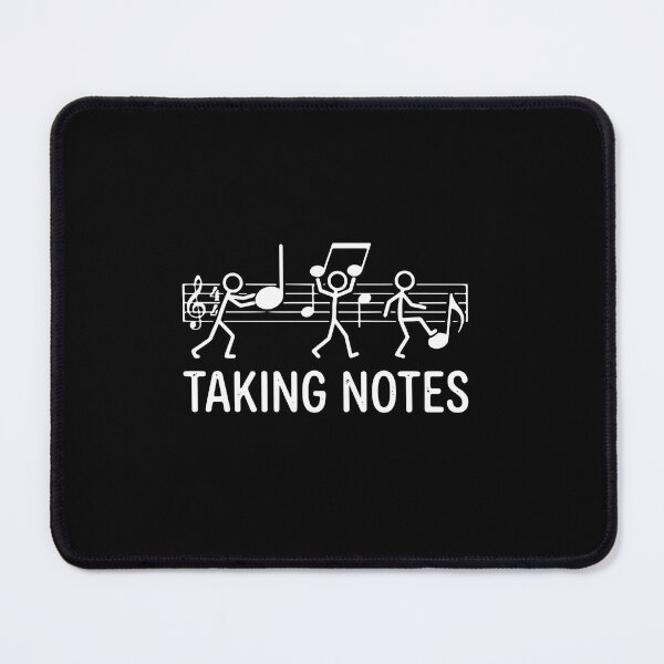 Item preview, Taking Notes Music Musician Teacher Student Lover Pun designed and sold by PopStars1993.