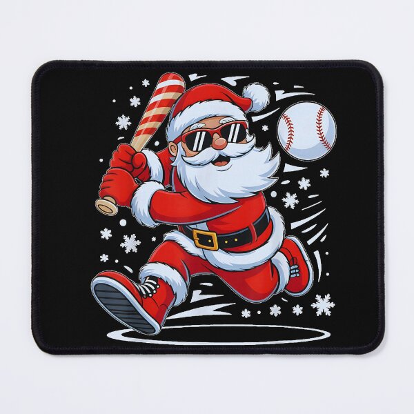Item preview, Funny Baseball Santa Christmas Xmas designed and sold by Chaya Reid.