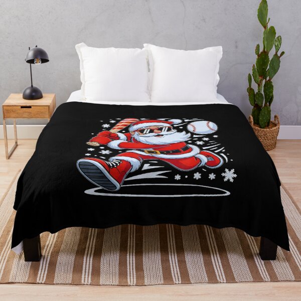 Item preview, Funny Baseball Santa Christmas Xmas designed and sold by Chaya Reid.