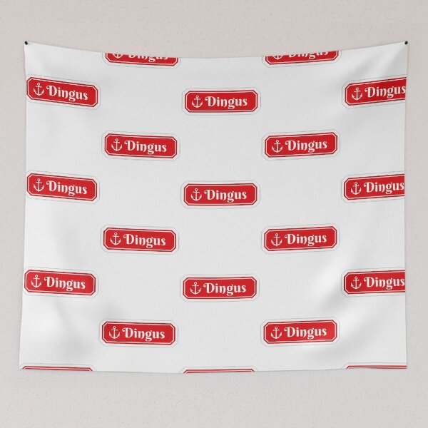 Item preview, Dingus Scoops Ahoy Nametag designed and sold by lordykbloga.