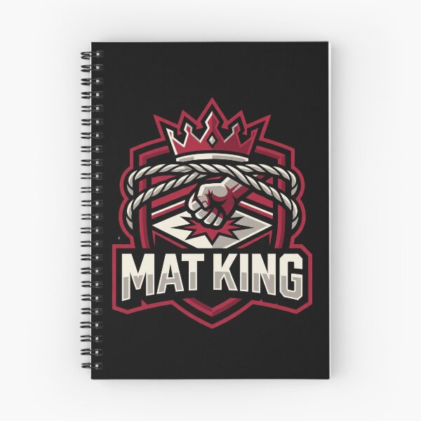 Item preview, Mat King Professional Wrestling Canvas Ruler Emblem designed and sold by Dogy Corgi.
