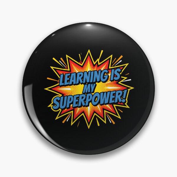 Item preview, Learning Is My Superpower Student Teacher Education Knowledge designed and sold by PopStars1993.